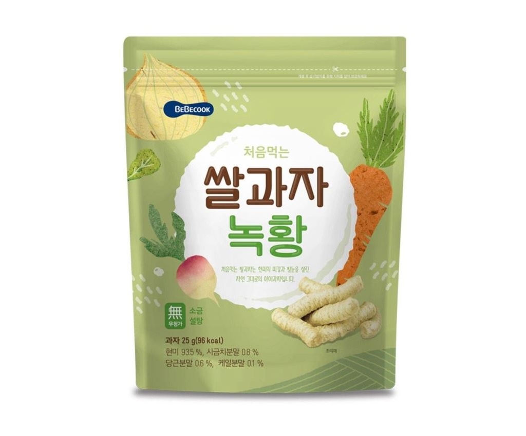 Rice Snack Veggie Flavor 25g (Suitable for 7 months or above)